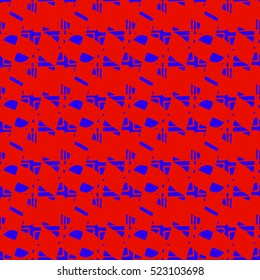 Abstract geometric colorful seamless pattern for background. Decorative backdrop can be used for wallpaper, pattern fills, web page background, surface textures.