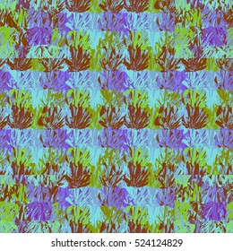 Abstract geometric colorful seamless pattern for background. Decorative backdrop can be used for wallpaper, pattern fills, web page background, surface textures.