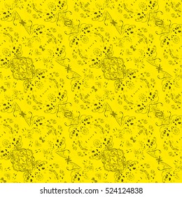 Abstract geometric colorful seamless pattern for background. Decorative backdrop can be used for wallpaper, pattern fills, web page background, surface textures.