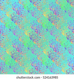 Abstract geometric colorful seamless pattern for background. Decorative backdrop can be used for wallpaper, pattern fills, web page background, surface textures.