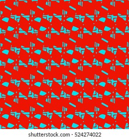 Abstract geometric colorful seamless pattern for background. Decorative backdrop can be used for wallpaper, pattern fills, web page background, surface textures.