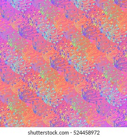 Abstract geometric colorful seamless pattern for background. Decorative backdrop can be used for wallpaper, pattern fills, web page background, surface textures.
