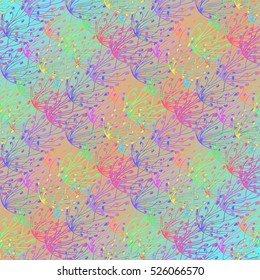 Abstract geometric colorful seamless pattern for background. Decorative backdrop can be used for wallpaper, pattern fills, web page background, surface textures.