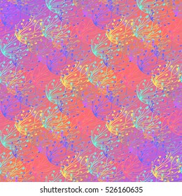 Abstract geometric colorful seamless pattern for background. Decorative backdrop can be used for wallpaper, pattern fills, web page background, surface textures.