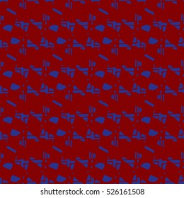 Abstract geometric colorful seamless pattern for background. Decorative backdrop can be used for wallpaper, pattern fills, web page background, surface textures.