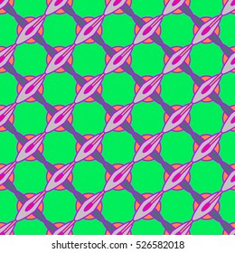 Abstract geometric colorful seamless pattern for background. Decorative backdrop can be used for wallpaper, pattern fills, web page background, surface textures. Old vintage retro energy pattern.