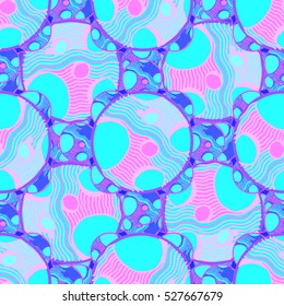 Abstract geometric colorful seamless pattern for background. Decorative backdrop can be used for wallpaper, pattern fills, web page background, surface textures.