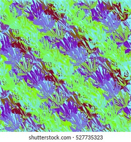 Abstract geometric colorful seamless pattern for background. Decorative backdrop can be used for wallpaper, pattern fills, web page background, surface textures.