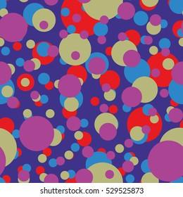 Abstract geometric colorful seamless pattern for background. Decorative backdrop can be used for wallpaper, pattern fills, web page background, surface textures. Old vintage retro energy pattern.