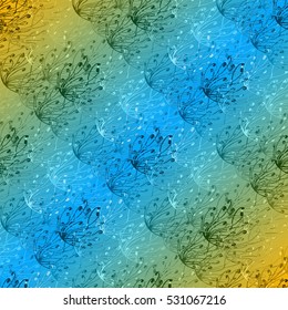 Abstract geometric colorful seamless pattern for background. Decorative backdrop can be used for wallpaper, pattern fills, web page background, surface textures.