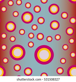 Abstract geometric colorful seamless pattern for background. Decorative backdrop can be used for wallpaper, pattern fills, web page background, surface textures. Old vintage retro energy pattern.