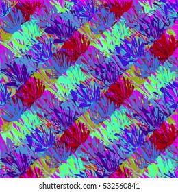 Abstract geometric colorful seamless pattern for background. Decorative backdrop can be used for wallpaper, pattern fills, web page background, surface textures.
