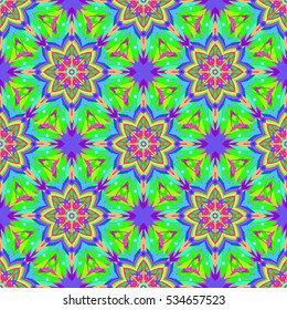 Abstract geometric colorful seamless pattern for background. Decorative backdrop can be used for wallpaper, pattern fills, web page background, surface textures.