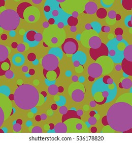 Abstract geometric colorful seamless pattern for background. Decorative backdrop can be used for wallpaper, pattern fills, web page background, surface textures. Old vintage retro energy pattern.