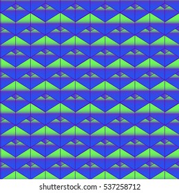 Abstract geometric colorful seamless pattern for background. Decorative backdrop can be used for wallpaper, pattern fills, web page background, surface textures. Old vintage retro energy pattern.
