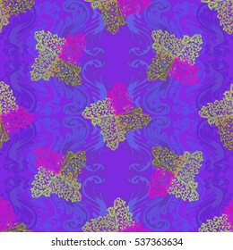 Abstract geometric colorful seamless pattern for background. Decorative backdrop can be used for wallpaper, pattern fills, web page background, surface textures. Old vintage retro energy pattern.