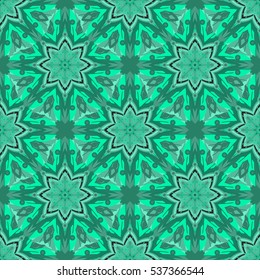 Abstract geometric colorful seamless pattern for background. Decorative backdrop can be used for wallpaper, pattern fills, web page background, surface textures.