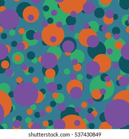 Abstract geometric colorful seamless pattern for background. Decorative backdrop can be used for wallpaper, pattern fills, web page background, surface textures. Old vintage retro energy pattern.