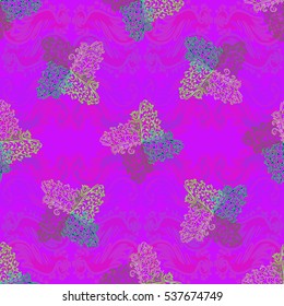 Abstract geometric colorful seamless pattern for background. Decorative backdrop can be used for wallpaper, pattern fills, web page background, surface textures. Old vintage retro energy pattern.