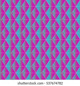 Abstract geometric colorful seamless pattern for background. Decorative backdrop can be used for wallpaper, pattern fills, web page background, surface textures. Old vintage retro energy pattern.