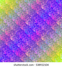 Abstract geometric colorful seamless pattern for background. Decorative backdrop can be used for wallpaper, pattern fills, web page background, surface textures.