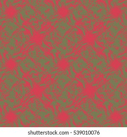 Abstract geometric colorful seamless pattern for background. Decorative backdrop can be used for wallpaper, pattern fills, web page background, surface textures. Old vintage retro energy pattern.