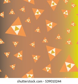 Abstract geometric colorful seamless pattern for background. Decorative backdrop can be used for wallpaper, pattern fills, web page background, surface textures. Old vintage retro energy pattern.