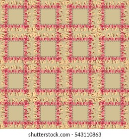 Abstract geometric colorful seamless pattern for background. Decorative backdrop can be used for wallpaper, pattern fills, web page background, surface textures. Old vintage retro energy pattern.