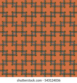 Abstract geometric colorful seamless pattern for background. Decorative backdrop can be used for wallpaper, pattern fills, web page background, surface textures. Old vintage retro energy pattern.