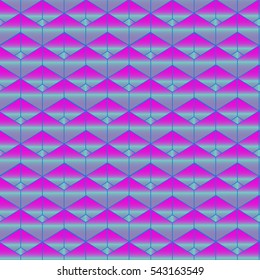 Abstract geometric colorful seamless pattern for background. Decorative backdrop can be used for wallpaper, pattern fills, web page background, surface textures. Old vintage retro energy pattern.