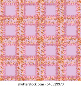 Abstract geometric colorful seamless pattern for background. Decorative backdrop can be used for wallpaper, pattern fills, web page background, surface textures. Old vintage retro energy pattern.