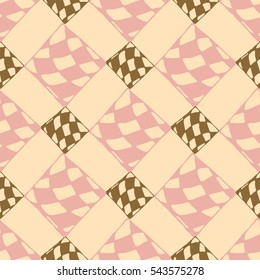 Abstract geometric colorful seamless pattern for background. Decorative backdrop can be used for wallpaper, pattern fills, web page background, surface textures. Old vintage retro energy pattern.