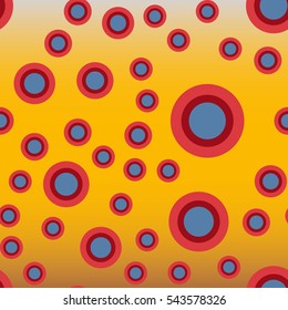 Abstract geometric colorful seamless pattern for background. Decorative backdrop can be used for wallpaper, pattern fills, web page background, surface textures. Old vintage retro energy pattern.