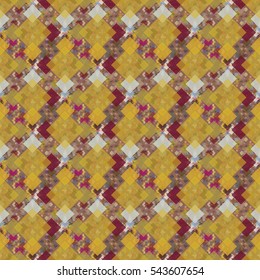 Abstract geometric colorful seamless pattern for background. Decorative backdrop can be used for wallpaper, pattern fills, web page background, surface textures. Old vintage retro energy pattern.