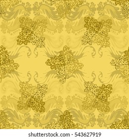 Abstract geometric colorful seamless pattern for background. Decorative backdrop can be used for wallpaper, pattern fills, web page background, surface textures. Old vintage retro energy pattern.