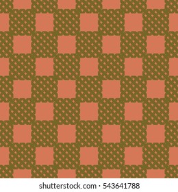 Abstract geometric colorful seamless pattern for background. Decorative backdrop can be used for wallpaper, pattern fills, web page background, surface textures. Old vintage retro energy pattern.