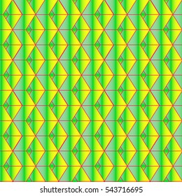 Abstract geometric colorful seamless pattern for background. Decorative backdrop can be used for wallpaper, pattern fills, web page background, surface textures. Old vintage retro energy pattern.