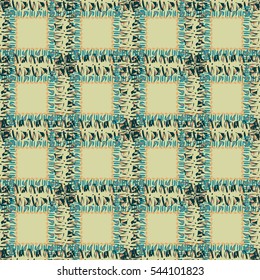 Abstract geometric colorful seamless pattern for background. Decorative backdrop can be used for wallpaper, pattern fills, web page background, surface textures. Old vintage retro energy pattern.