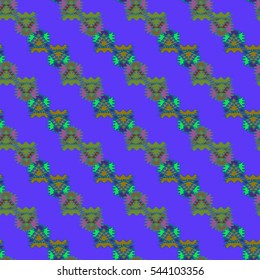 Abstract geometric colorful seamless pattern for background. Decorative backdrop can be used for wallpaper, pattern fills, web page background, surface textures. Old vintage retro energy pattern.