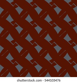 Abstract geometric colorful seamless pattern for background. Decorative backdrop can be used for wallpaper, pattern fills, web page background, surface textures. Old vintage retro energy pattern.