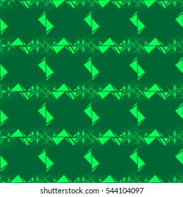 Abstract geometric colorful seamless pattern for background. Decorative backdrop can be used for wallpaper, pattern fills, web page background, surface textures. Old vintage retro energy pattern.