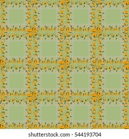 Abstract geometric colorful seamless pattern for background. Decorative backdrop can be used for wallpaper, pattern fills, web page background, surface textures. Old vintage retro energy pattern.