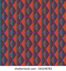 Abstract geometric colorful seamless pattern for background. Decorative backdrop can be used for wallpaper, pattern fills, web page background, surface textures. Old vintage retro energy pattern.