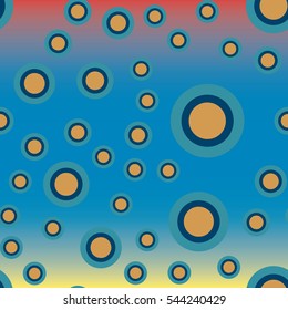Abstract geometric colorful seamless pattern for background. Decorative backdrop can be used for wallpaper, pattern fills, web page background, surface textures. Old vintage retro energy pattern.