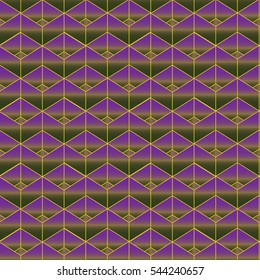 Abstract geometric colorful seamless pattern for background. Decorative backdrop can be used for wallpaper, pattern fills, web page background, surface textures. Old vintage retro energy pattern.