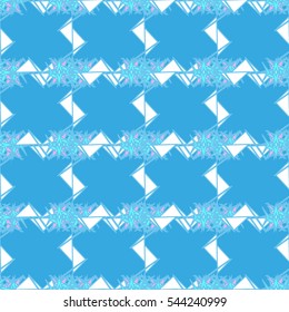 Abstract geometric colorful seamless pattern for background. Decorative backdrop can be used for wallpaper, pattern fills, web page background, surface textures. Old vintage retro energy pattern.