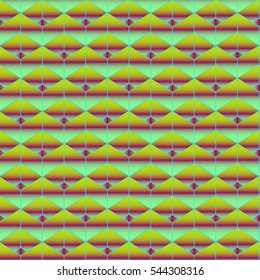 Abstract geometric colorful seamless pattern for background. Decorative backdrop can be used for wallpaper, pattern fills, web page background, surface textures. Old vintage retro energy pattern.