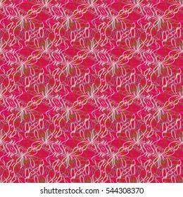 Abstract geometric colorful seamless pattern for background. Decorative backdrop can be used for wallpaper, pattern fills, web page background, surface textures. Old vintage retro energy pattern.