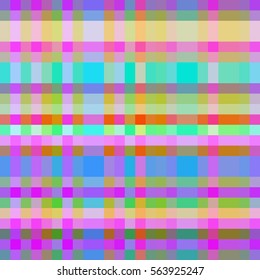 Abstract geometric colorful seamless pattern for background. Decorative backdrop can be used for wallpaper, pattern fills, web page background, surface textures. Old vintage retro energy pattern.