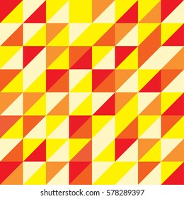 Abstract geometric colorful seamless pattern